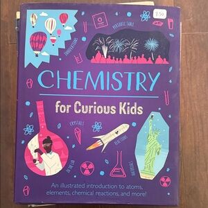 Chemistry for Curious Kids Book - Purple Cover